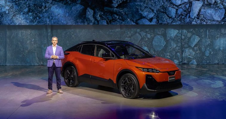 Subaru Corporation представила новый полностью электрический кроссовер - Subaru Uncharted.